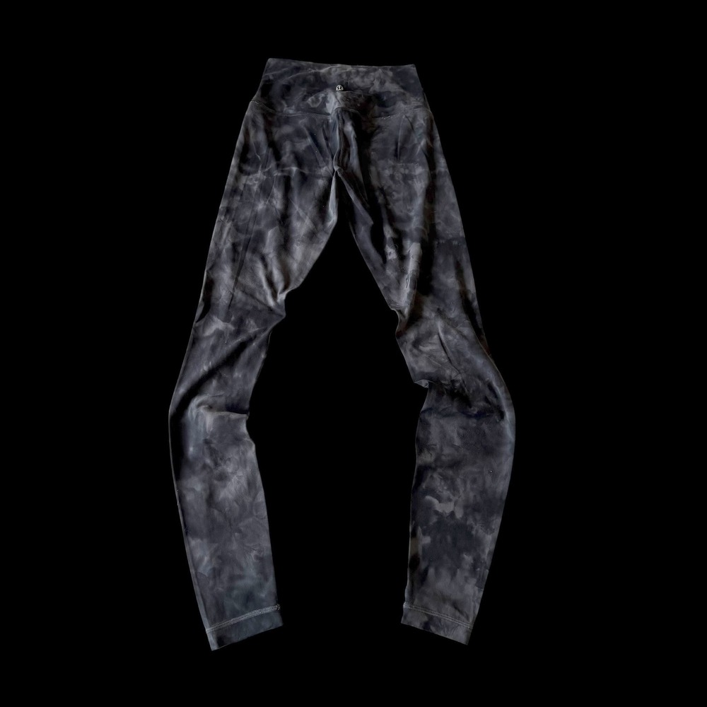 Lululemon Align High-Rise Pant 28 Diamond Dye Graphite Grey Bronze Green Size 4‎